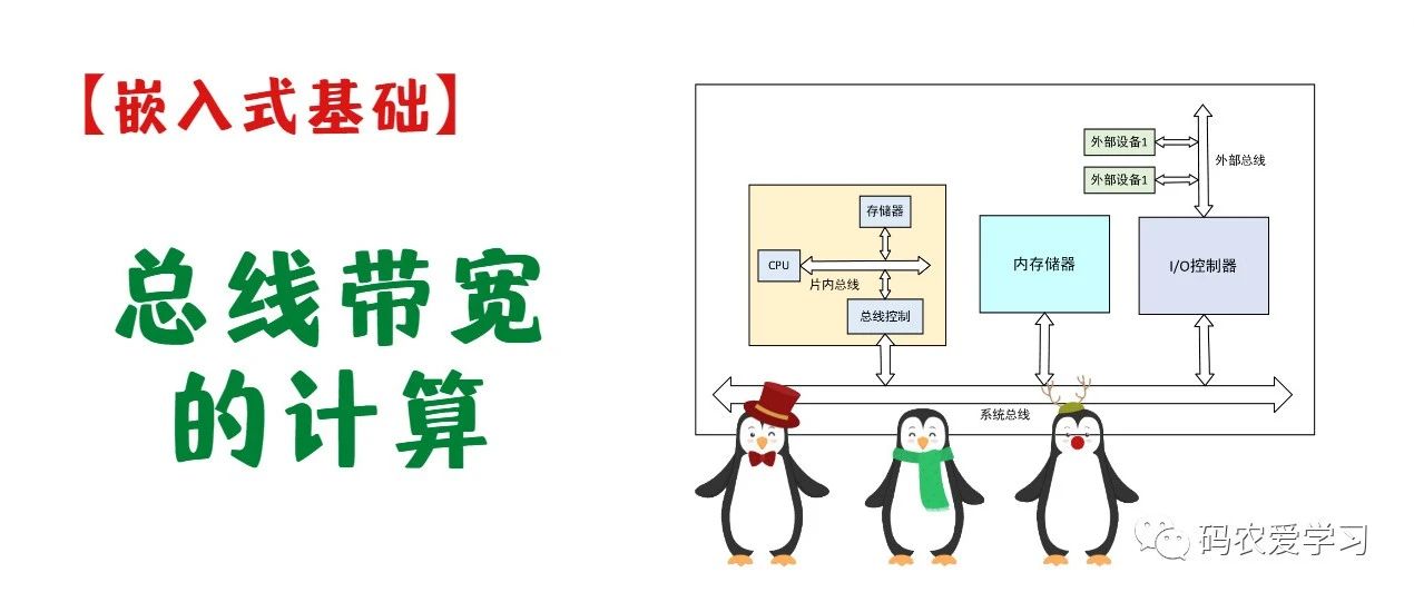 嵌入式基础知识-总线带宽