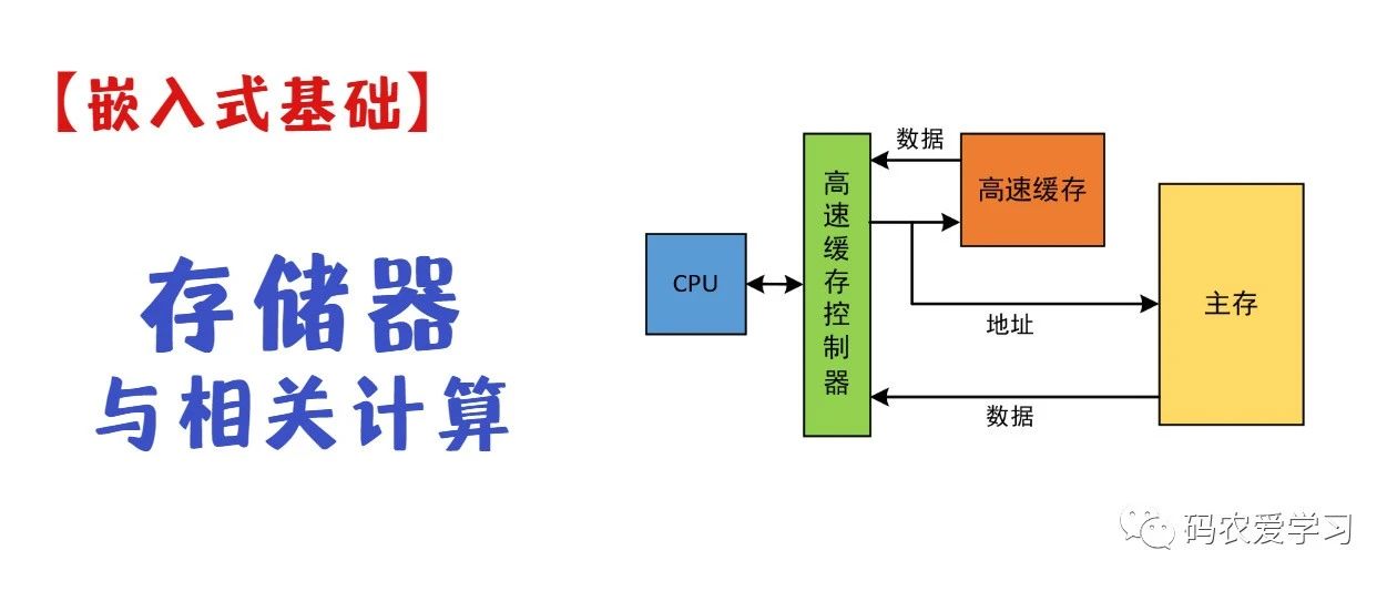 嵌入式基础知识-存储器