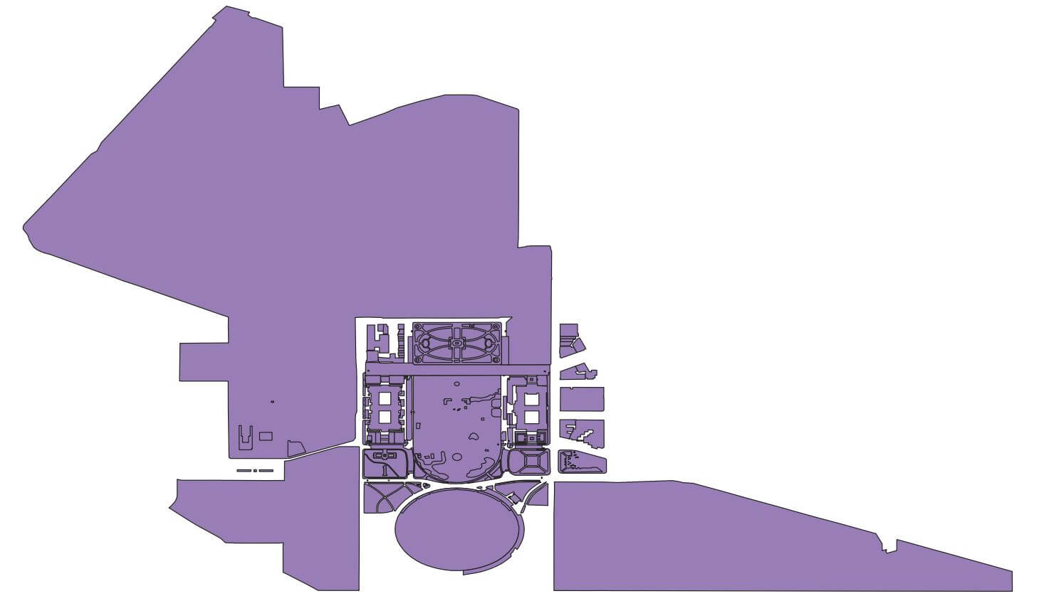 图4.14 处理前多边形矢量要素
