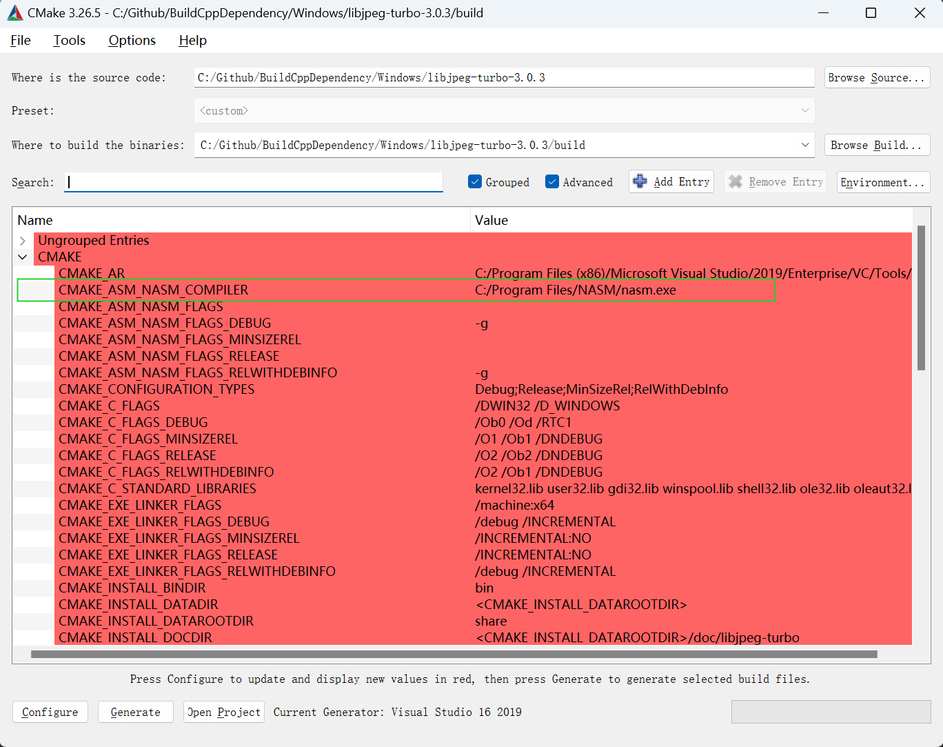 CMake变量和项目配置