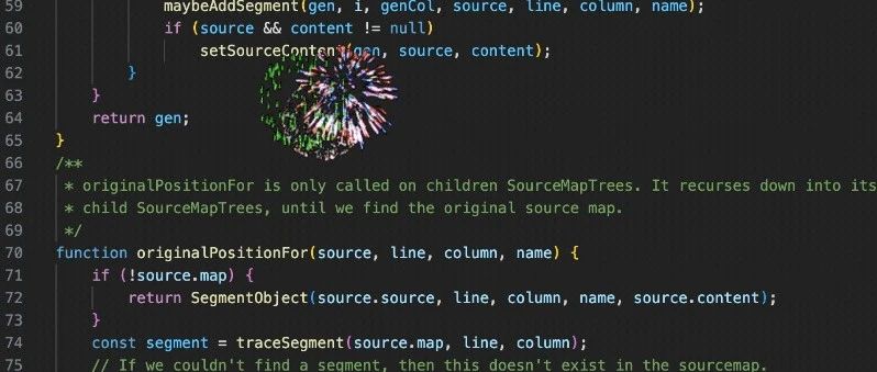 在你的 VSCode 里深夜放烟火
