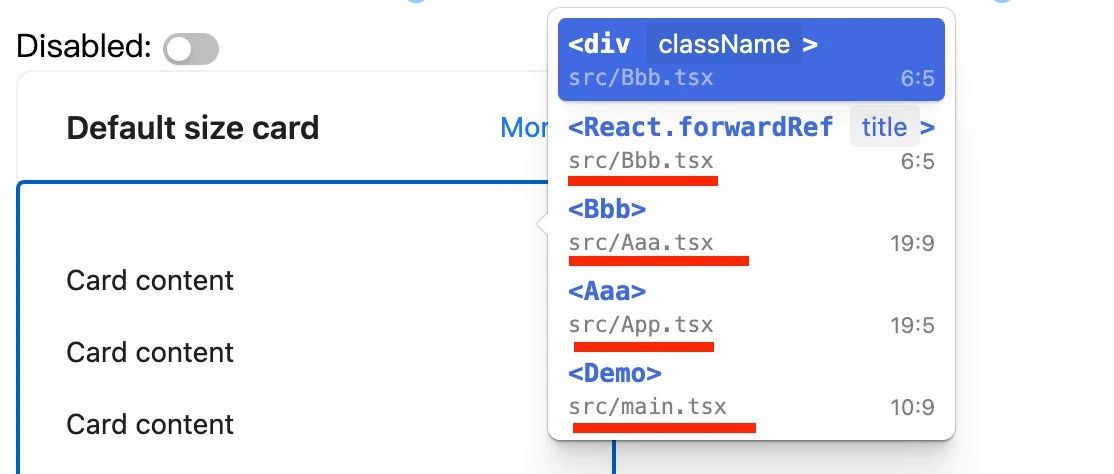 React 项目里，如何快速定位你的组件源码？