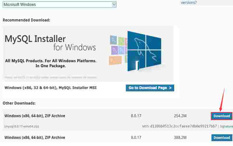 mysql img002 - Windows安装MySQL数据库