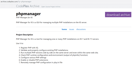 iis005 - IIS使用PHPManager发布PHP网站