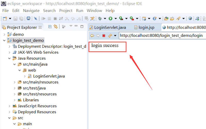 maven login IMG020 - Eclipse里使用Servlet实现简单的登录功能