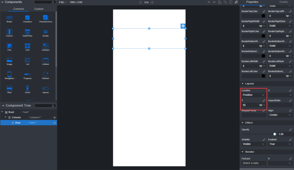 005 1 1024x593 - HarmonyOS应用开发-低代码开发登录页