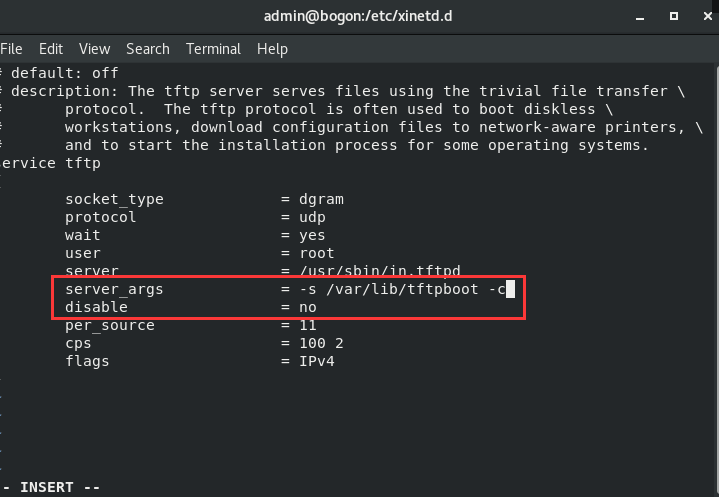 tftp003 - Linux系统安装TFTP服务器