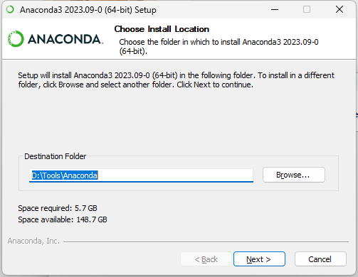 anaconda002 - Windows系统安装Anaconda