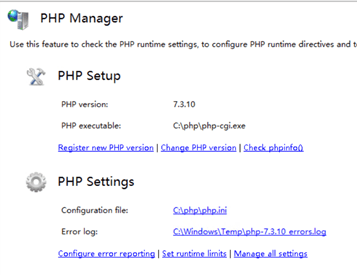 iis016 - IIS使用PHPManager发布PHP网站