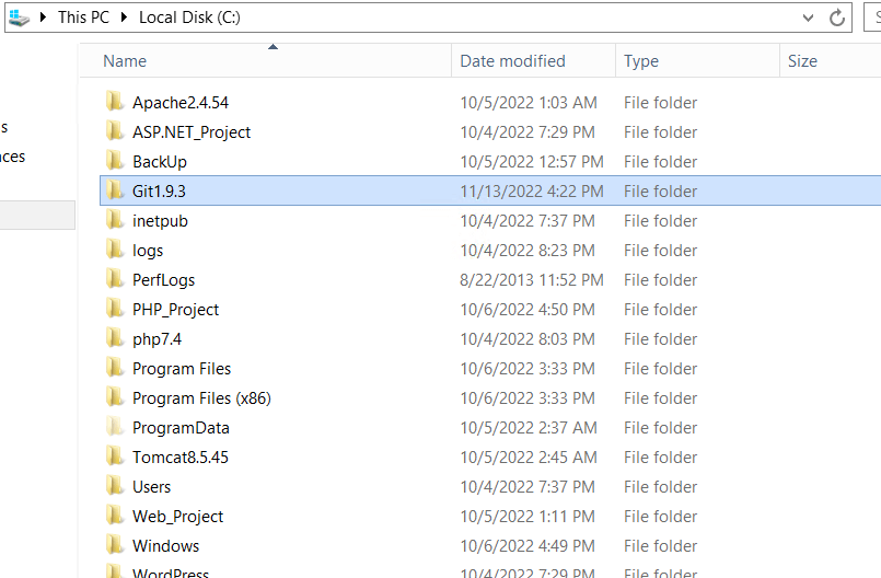 GitServer002 - WinServer服务器上搭建Git代码库