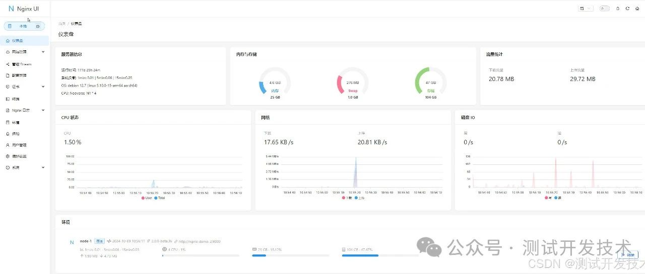 推荐一款专为Nginx设计的图形化管理工具: Nginx UI！