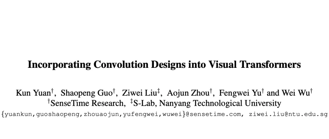 CeiT：商汤提出结合CNN优势的高效ViT模型 | 2021 arxiv