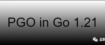 PGO in Go 1.21