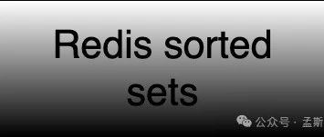 Redis sorted sets