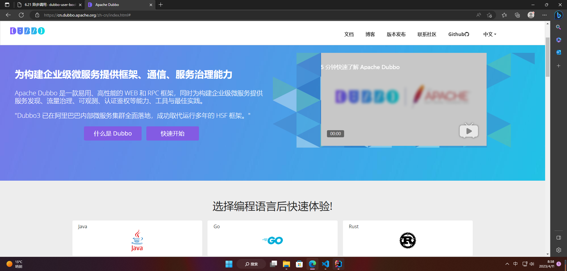 【愚公系列】2023年04月 Java教学课程 144-Dubbo概述和基本使用