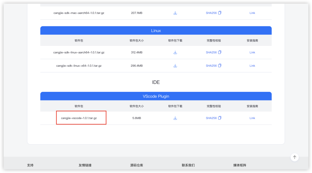 仓颉 VS Code 插件下载