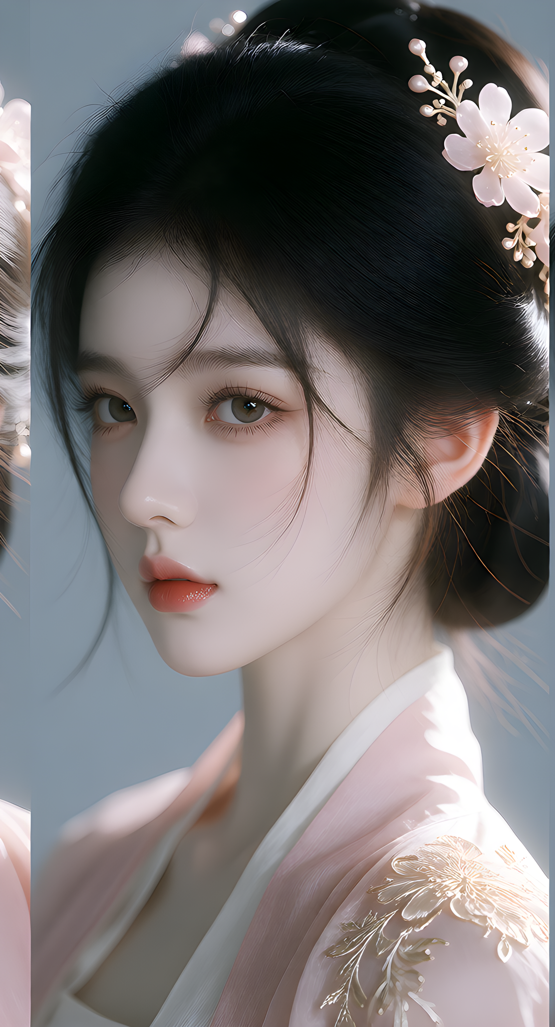 纯超分 2x 的同一格(1108×2048,放大不重绘)