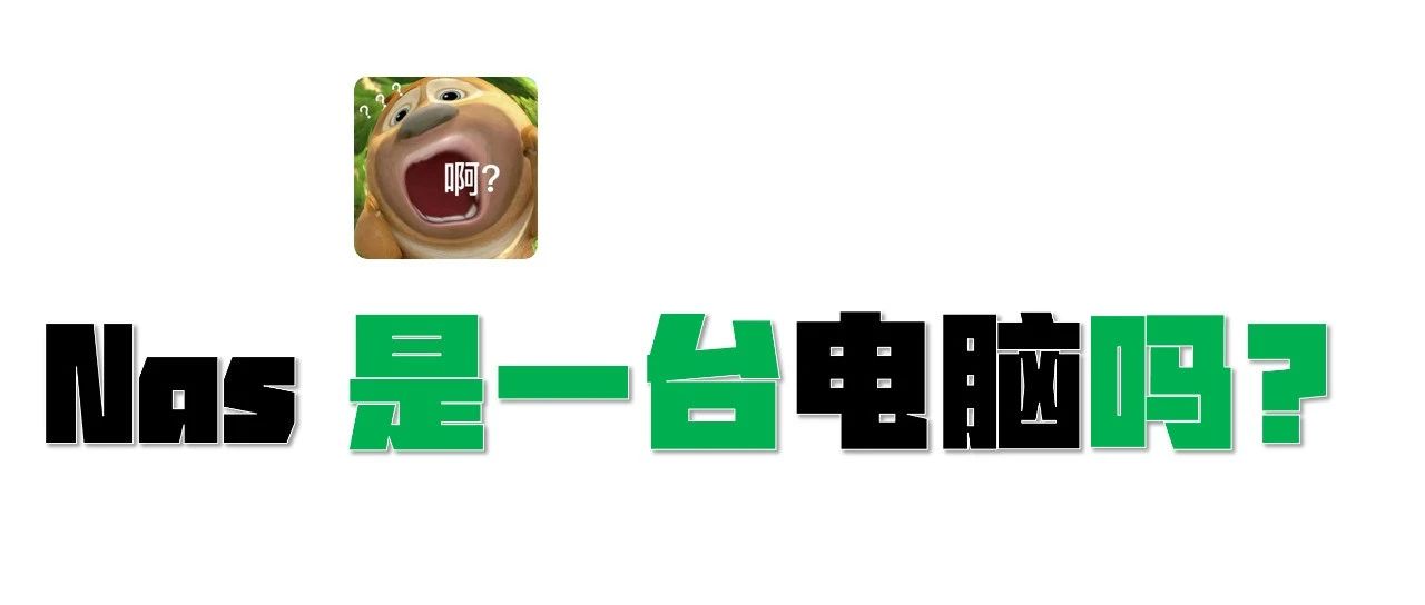 Nas - 这是我犹豫了很久，才买的一个设备！