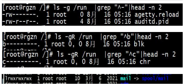 Linux文件类型的表示