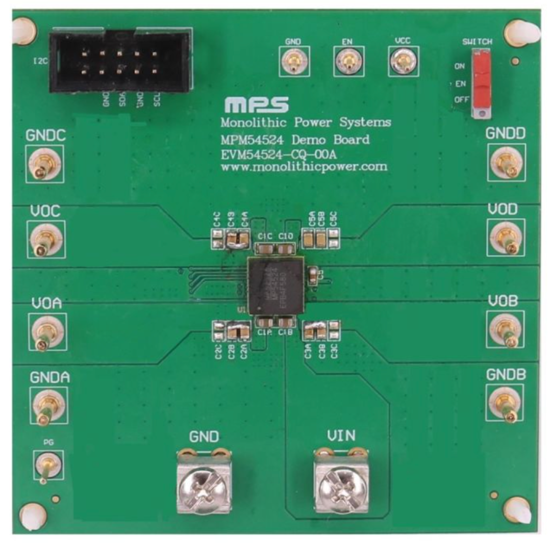 EVL板也很简洁,这次也是使用它来运行最小的demo