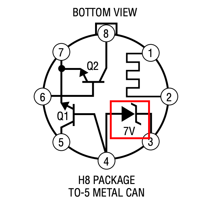 TO-5 的封装可以看的更加的清晰