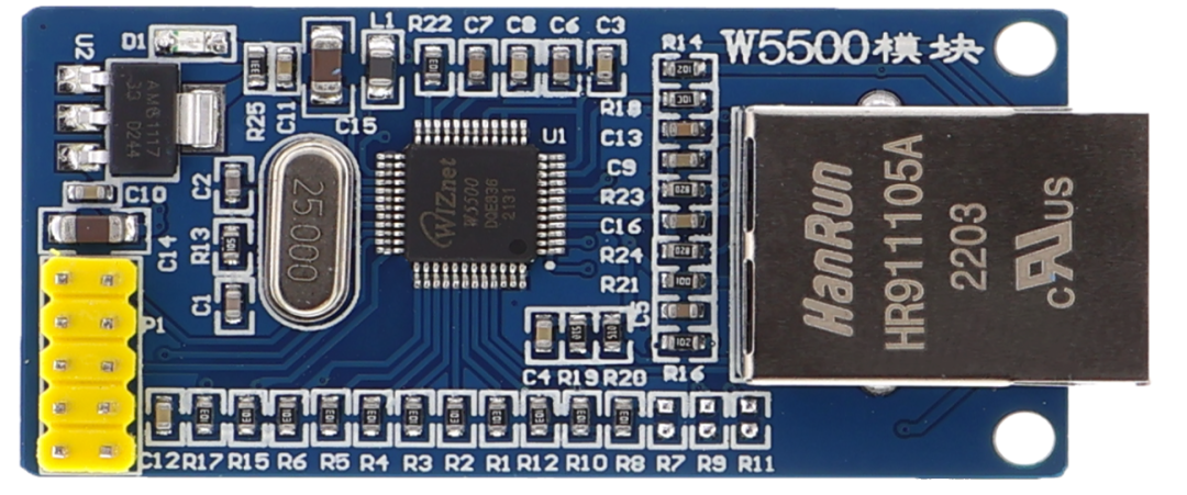 不知道多少人见过这个模块,SPI转以太网