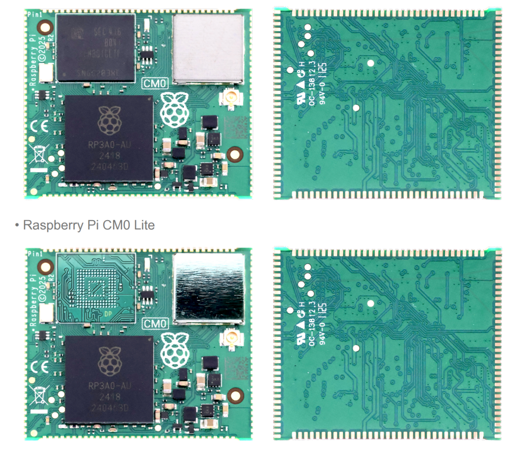 Raspberry Pi史上最小，首个邮票孔封装的计算机模组