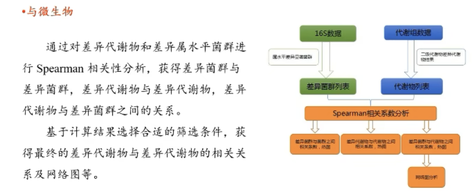 非靶向代谢组学—基础知识2（多组学联合分析思路）
