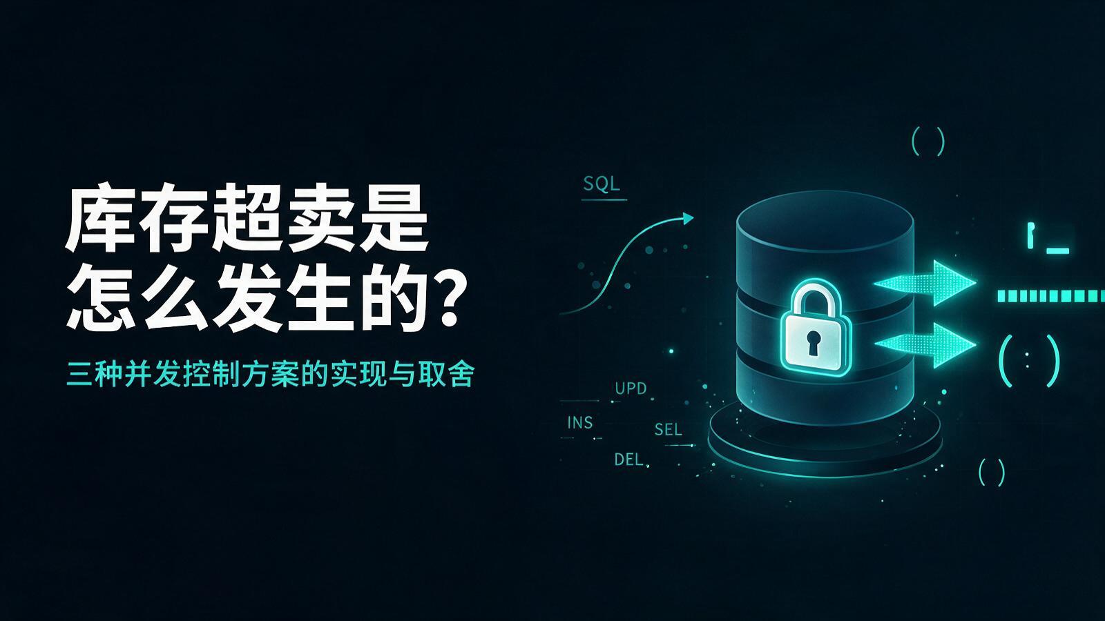 库存超卖是怎么发生的？一个最小库存扣减服务的三种并发控制实现