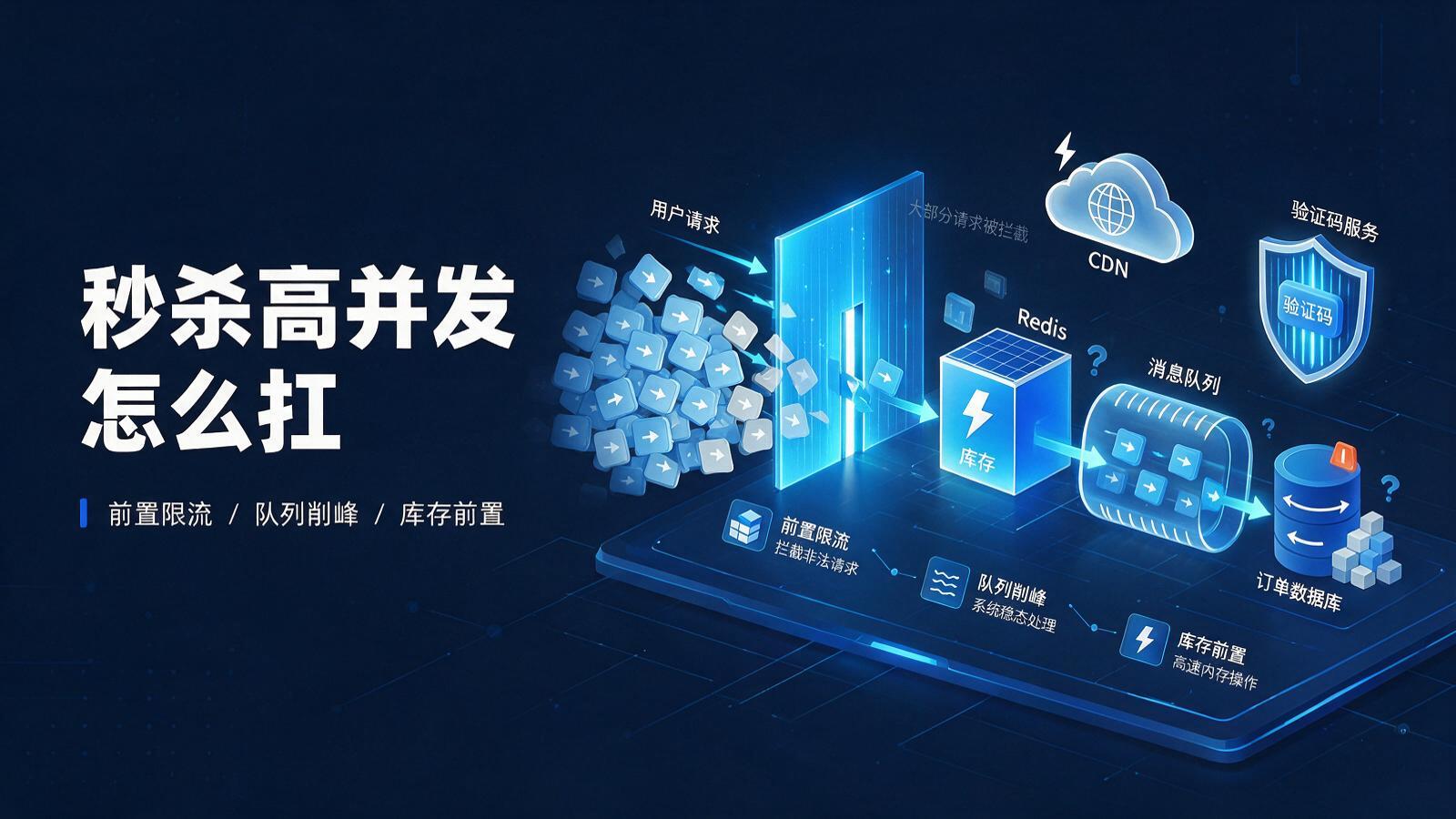 秒杀一开始系统就崩？高并发抢购三种架构方案对比