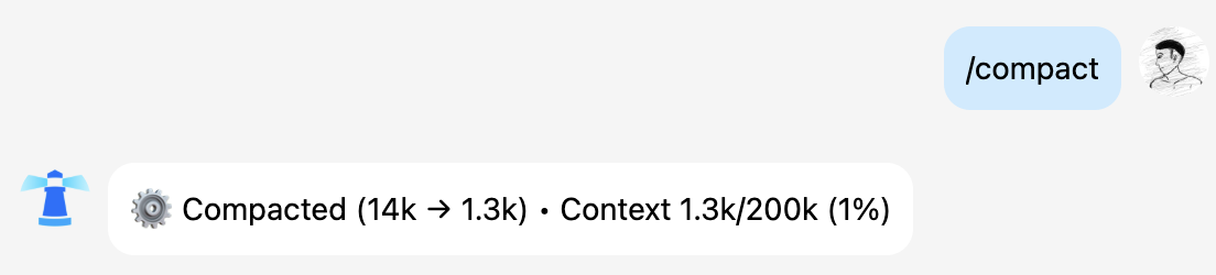 Example of logging into the OrcaTerm terminal through the Lighthouse console