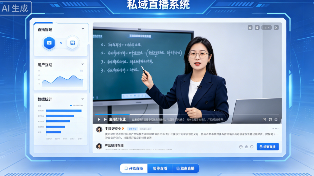 私域直播系统开发