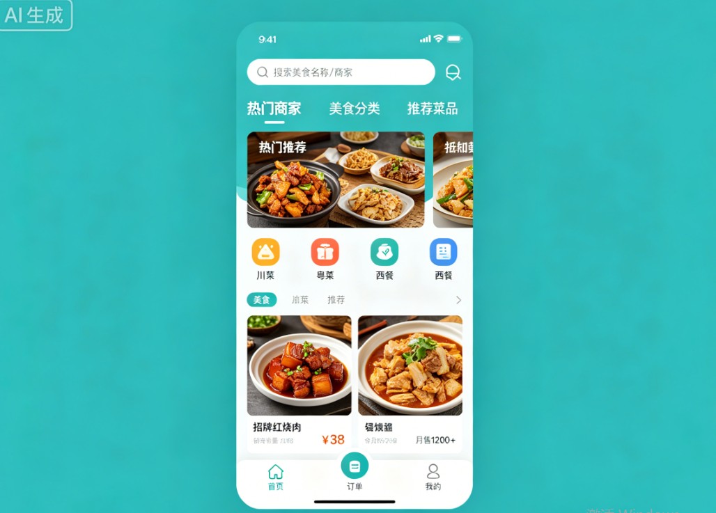 外卖系统小程序开发