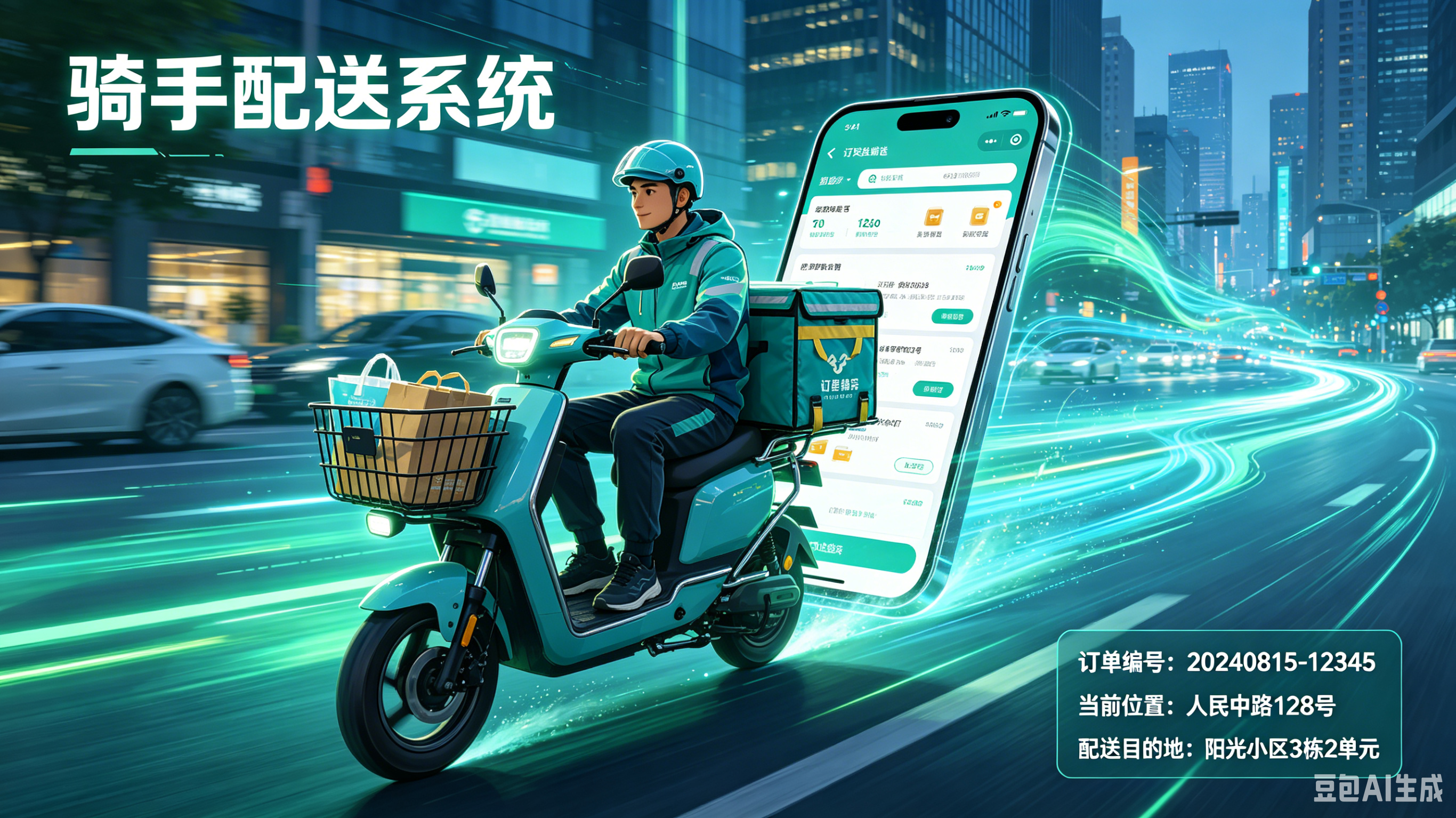 骑手配送系统