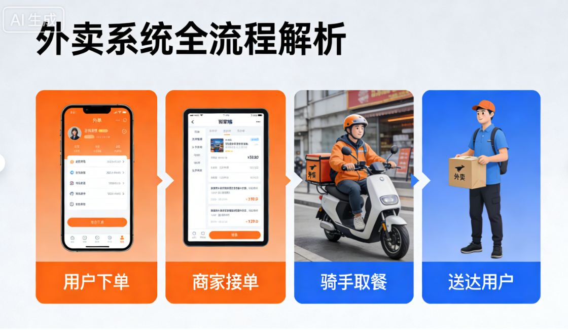 外卖配送开发系统