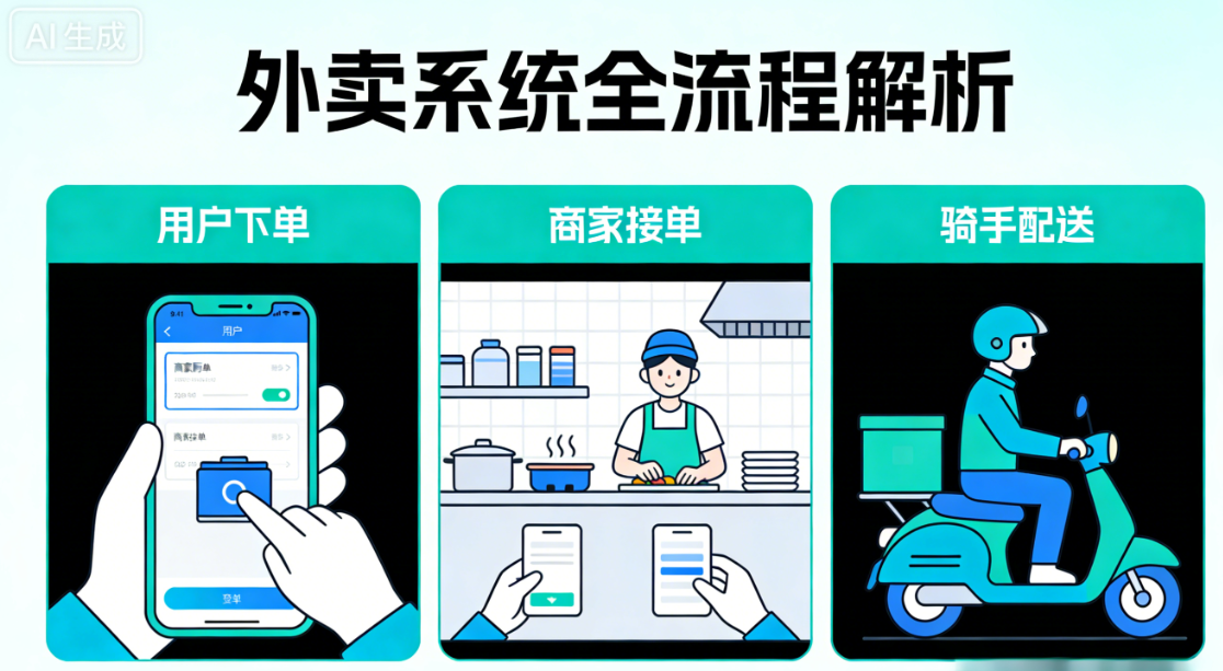 外卖配送系统搭建