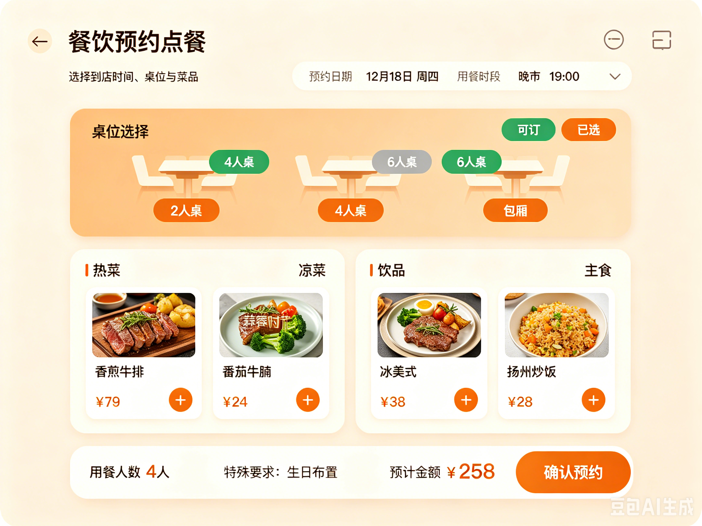 餐饮预约点餐系统搭建