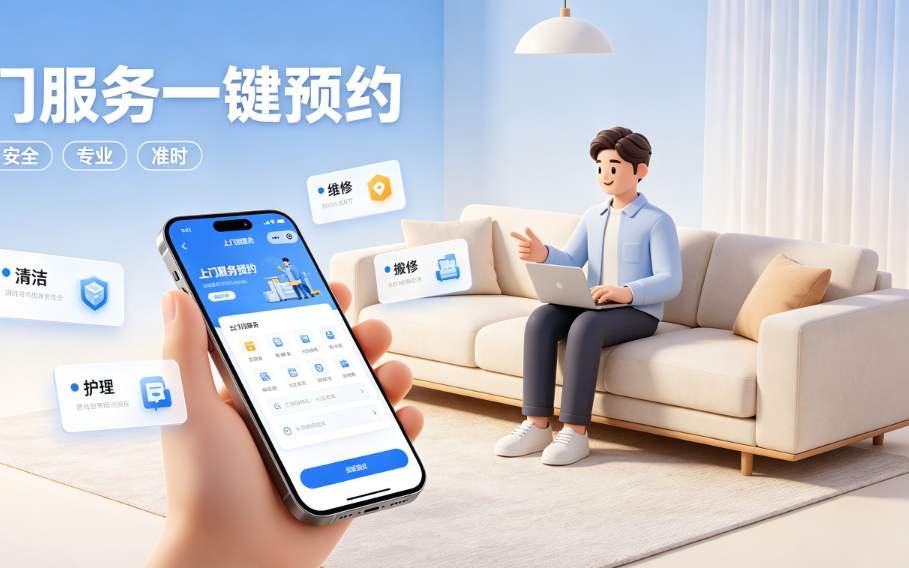 预约上门服务系统开发