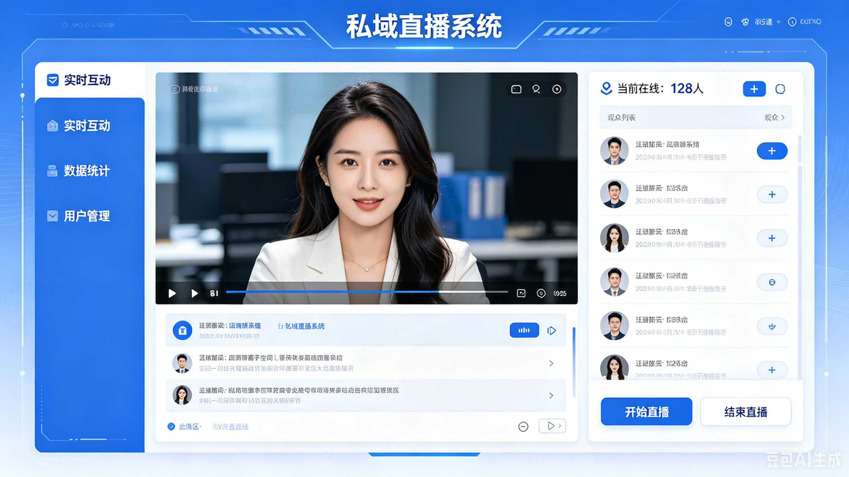 私域直播系统开发