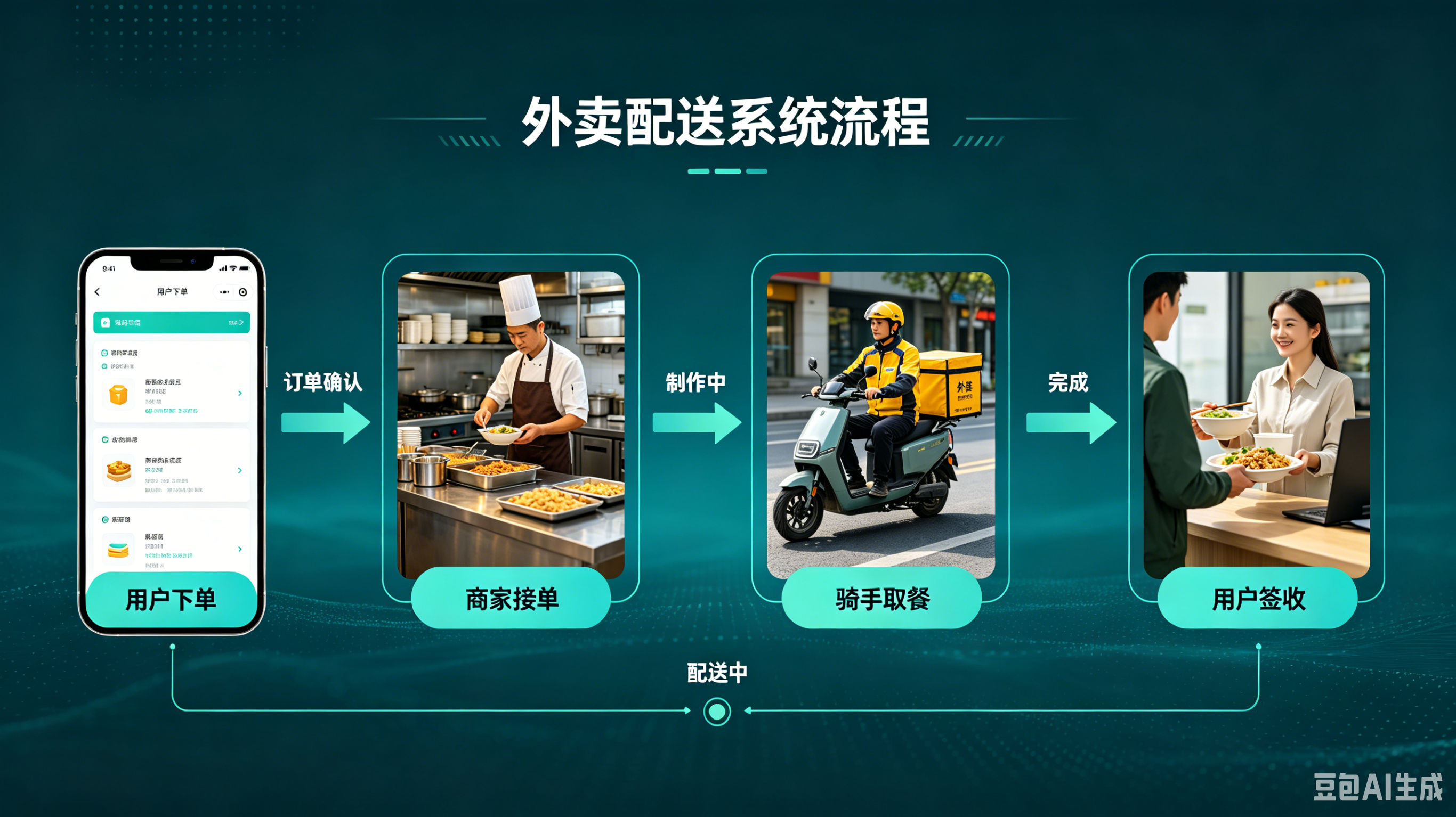 外卖配送系统开发搭建