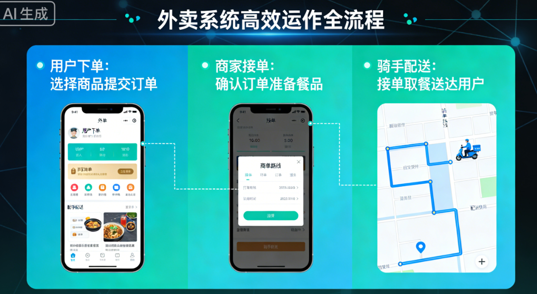 外卖配送系统搭建