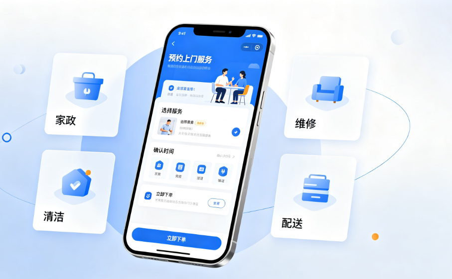 预约上门服务系统开发