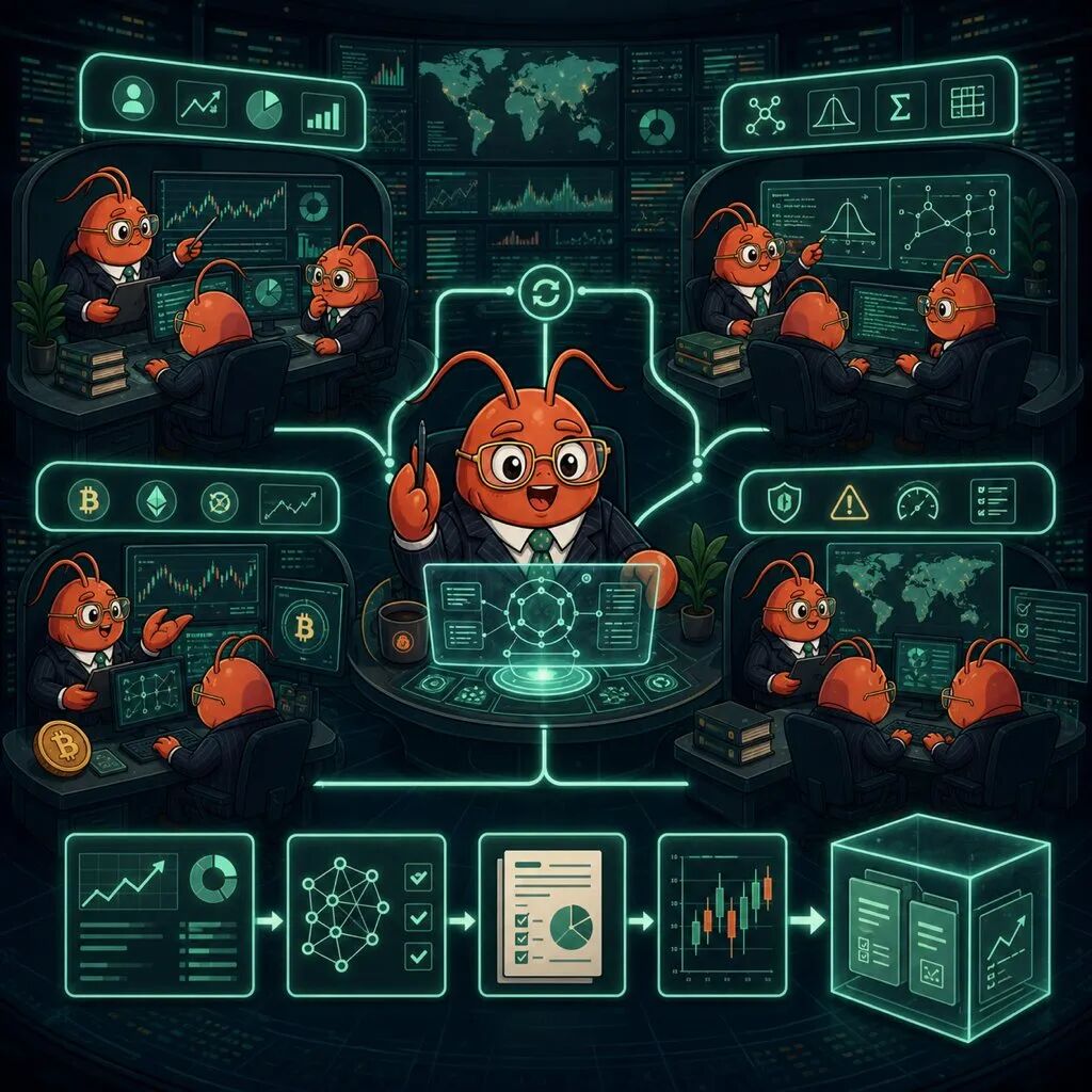 Multi-agent trading teams