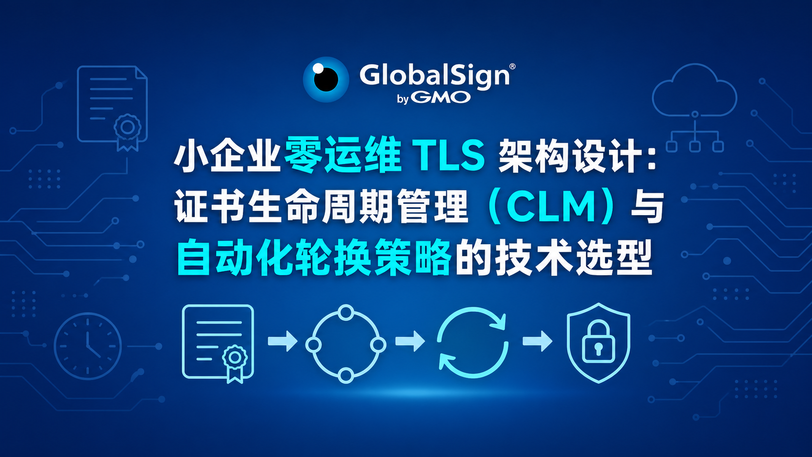 小企业零运维 TLS 架构设计：证书生命周期管理（CLM）与自动化轮换策略的技术选型