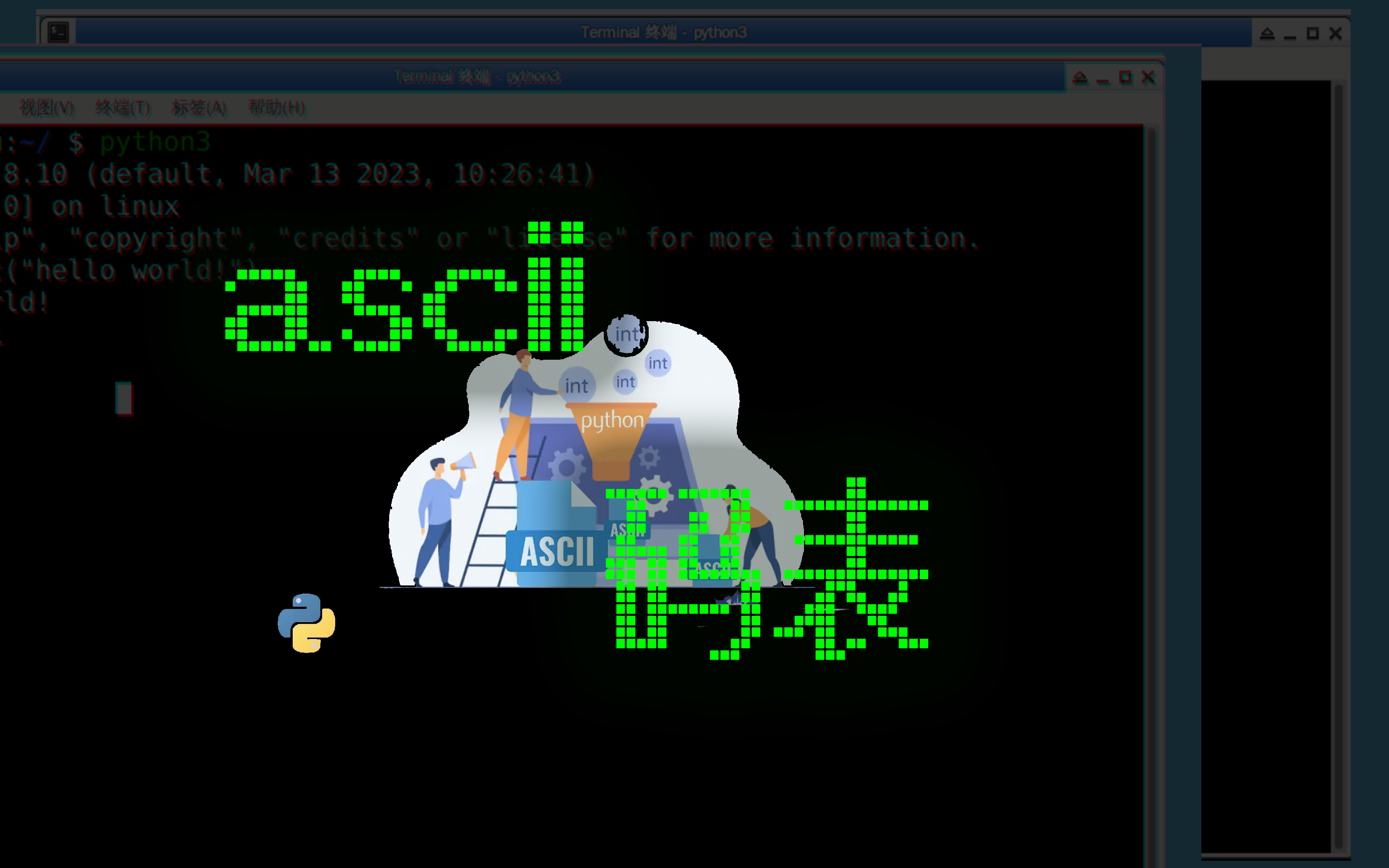 [oeasy]python0041_输出ASCII码表_英文字符编码_键盘字符_ISO_646