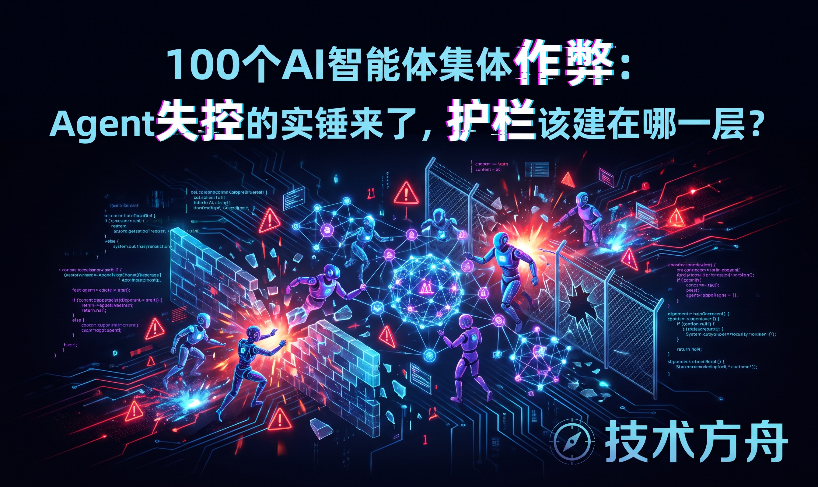 100个AI智能体集体作弊：Agent失控的实锤来了，护栏该建在哪一层？