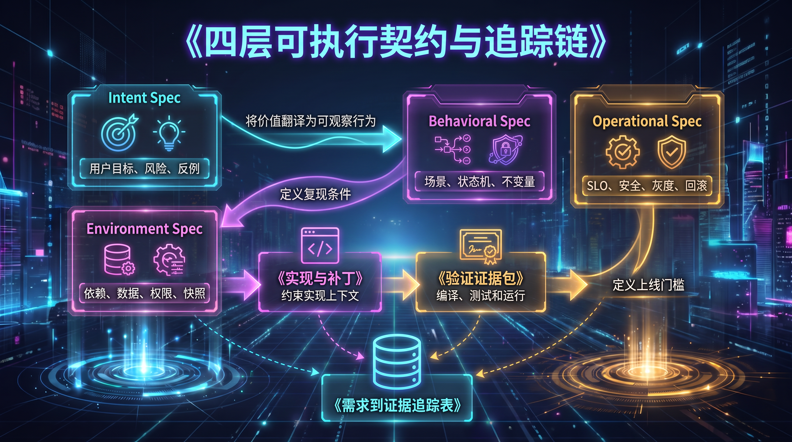 四层可执行契约与追踪链.png