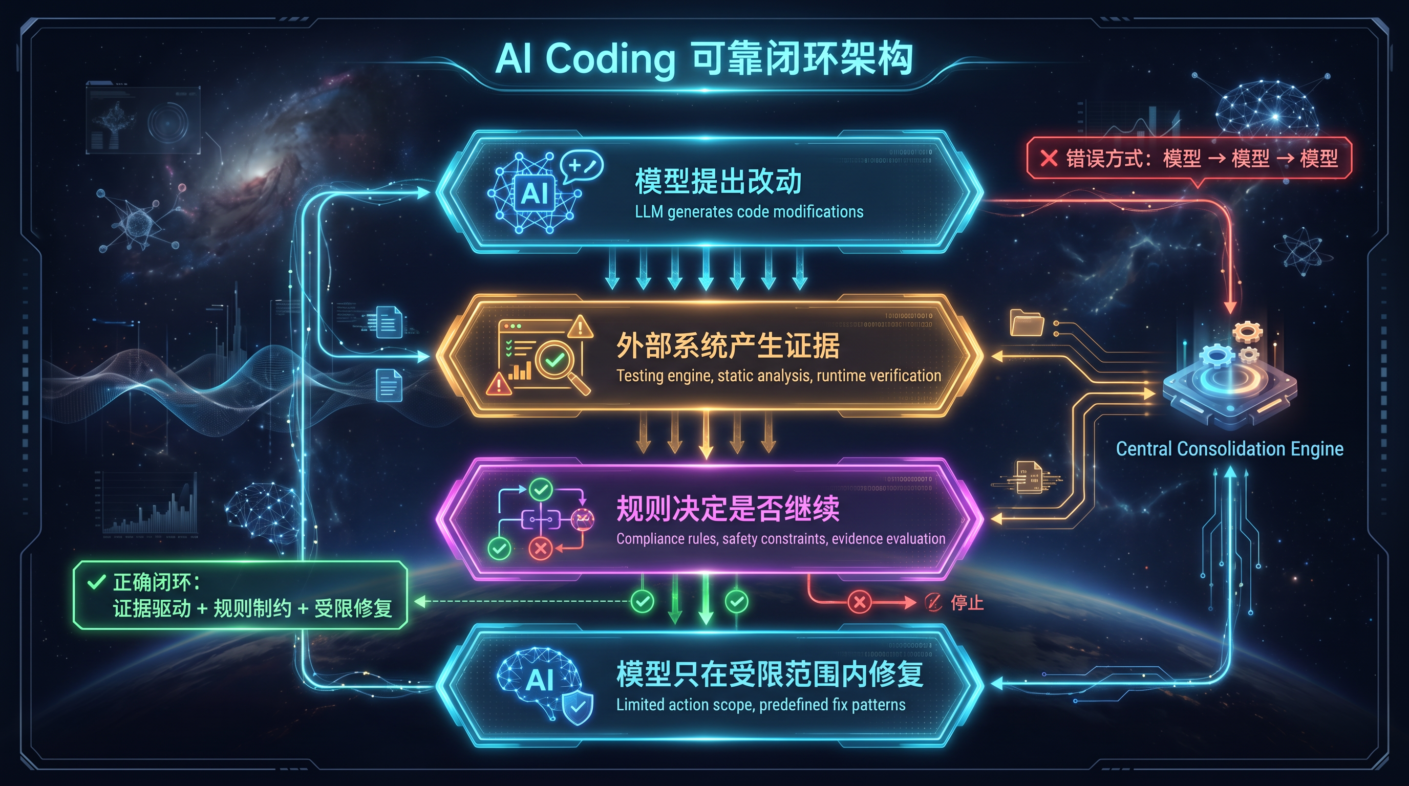 AI coding 可靠闭环架构.png