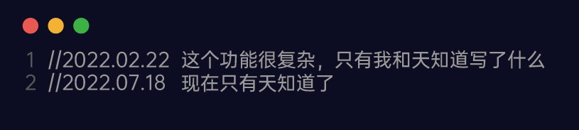 （阅读代码的人，心里一定很崩溃 ↑ ） 