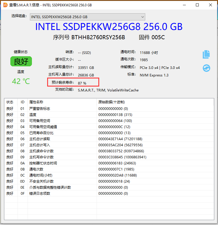 固态硬盘寿命一般多少年？
